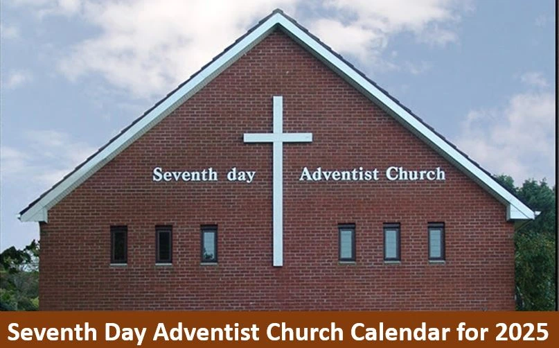 Seventh Day Adventist Church Calendar for 2025